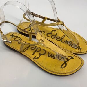 SAM EDELMAN Gigi Thong Sandal Yellow